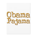 Obama Pajama! postcards