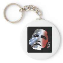 Obama Patriot Key Chain