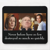 Obama Pelosi Reid Never before Mouse Pads