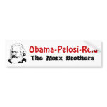 Obama-Pelosi-Reid - The Marx Brothers bumper stickers