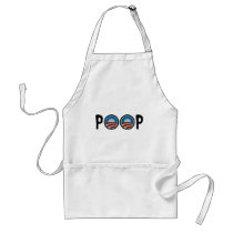 Obama = POOP! Apron