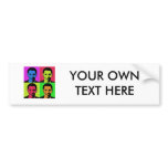 Obama Portrait Bumper Stickers
