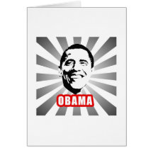 Obama Poster T-shirt Greeting Card