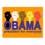 OBAMA PRESIDENT FOR EVERYONE POST CARDS
