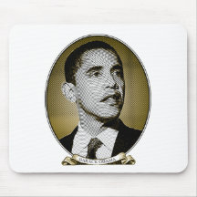 Obama President of The United States Mousepads