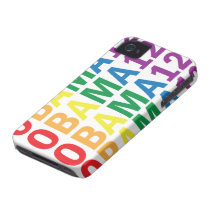 Obama Pride 2012 (White) iPhone 4 Case