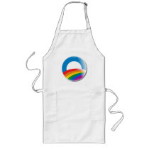 Obama Pride Button Apron