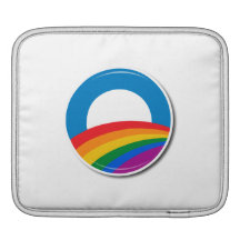 Obama Pride Button - Sleeves For iPads