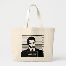 Obama - Public Enemy Number One Canvas Bag