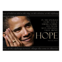 Obama Quote Card Business Card Template