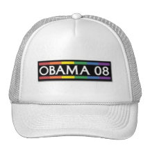 Obama Rainbow Pride Hat