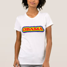 Obama Rainbow T Shirt