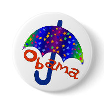 Obama Rainbow Umbrella