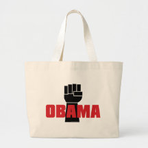 Obama Right On! Canvas Bag