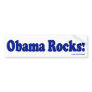 Obama Rocks Bumpersticker