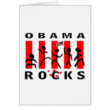 Obama Rocks Cards