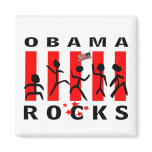 Obama Rocks Magnets