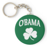 Obama Shamrock keychains