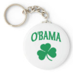 Obama Shamrock keychains