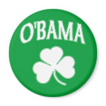 Obama Shamrock magnets