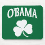 Obama Shamrock mousepads