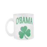 Obama Shamrock mugs