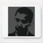 obama silhouette mousepads