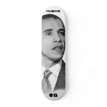 Obama Skateboard - Customised