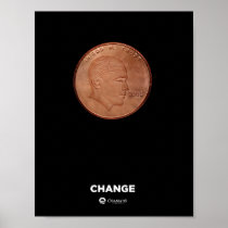 OBAMA: Small Change, Big Change Posters