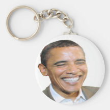 Obama Smile Key Chain