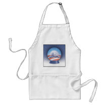 obama snow globe aprons