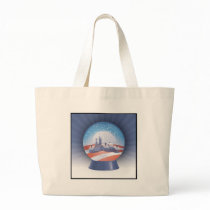 obama snow globe bag