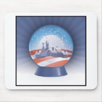 obama snow globe mouse pads