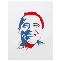 Obama splat flyers