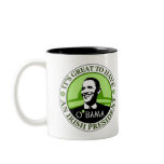 Obama St. Patrick's Day mugs