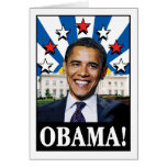 Obama Stars & Stripes Card