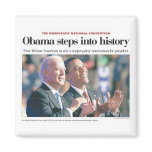 Obama Steps Into History Magnet