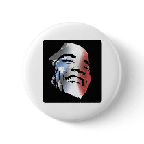 Obama StStripe 3black Pins