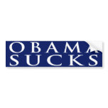 Obama Sucks Bumper Sticker