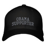 OBAMA SUPPORTER embroidered hats