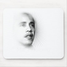 Obama T-shirt Mouse Pad