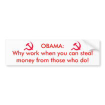 Obama the communist bumper stickers