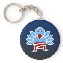 Obama Turkey Key Chains