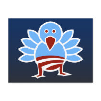 Obama Turkey Post Card