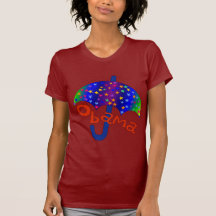 Obama Umbrella Inauguration Memento T Shirts