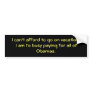 Obama Vacation Bumper Stickers