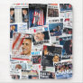 Obama Victory International Front Page Collage Mouse Pad