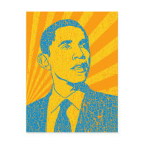 Obama Vintage Postcard