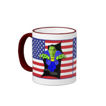 Obama vs America Coffee Mugs