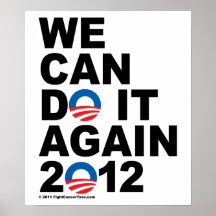 Obama: We Can Do It Again Poster